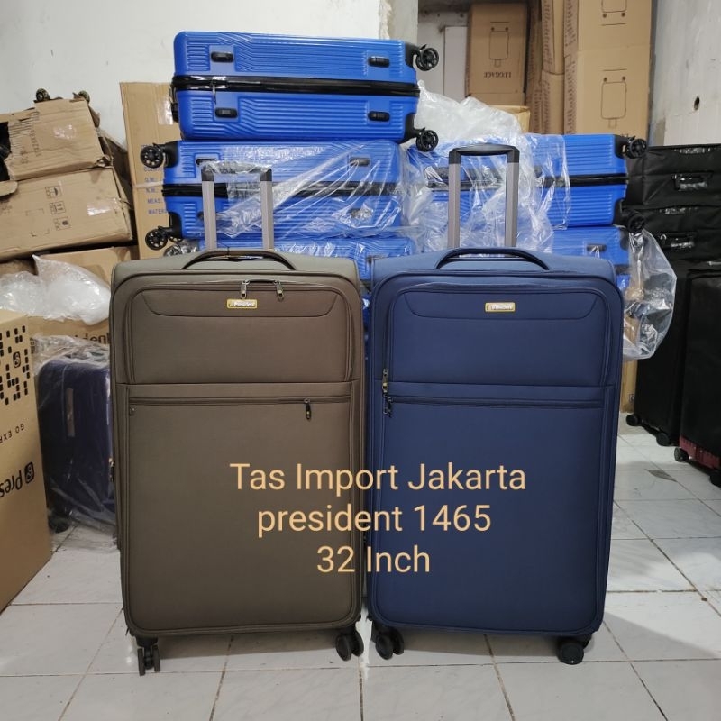 KHUSUS GOSEND!! Koper President Bahan Kain (1806/1800/1465) ORI / Koper Travel - 20&quot; / 24&quot; / 28&quot;/ 32&quot;