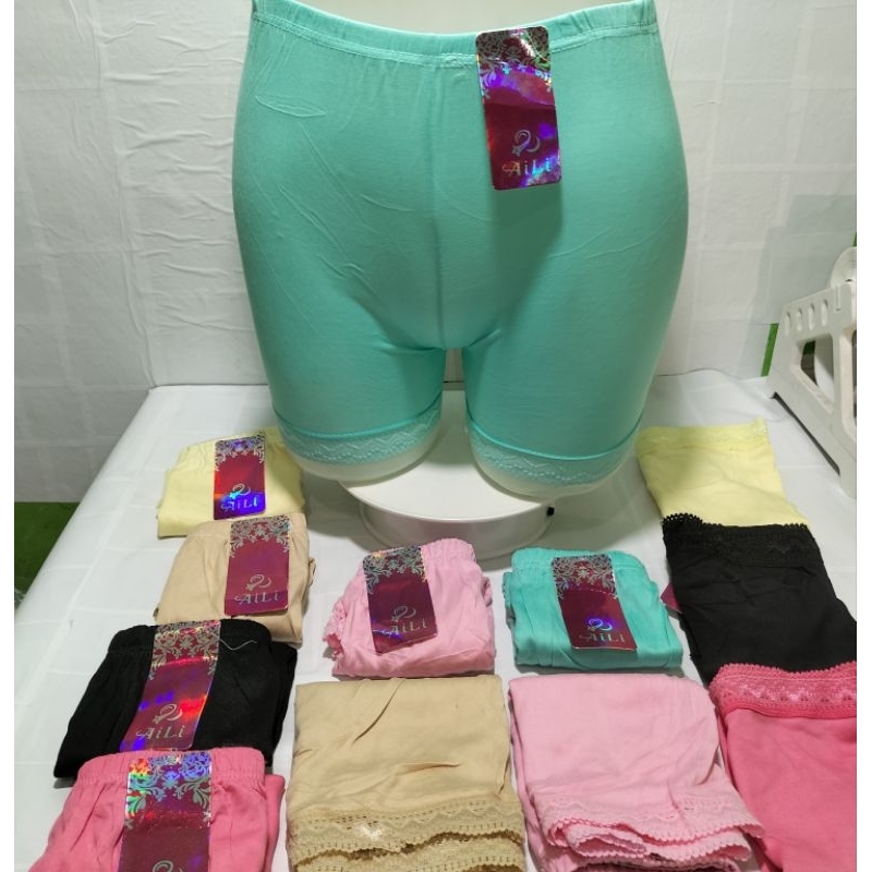 CD Celana Dalam Wanita  Shot Boxer Strit Segi-4 Renda Paha
