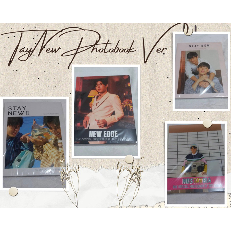 TayNew Photobook & Novel Preloved
