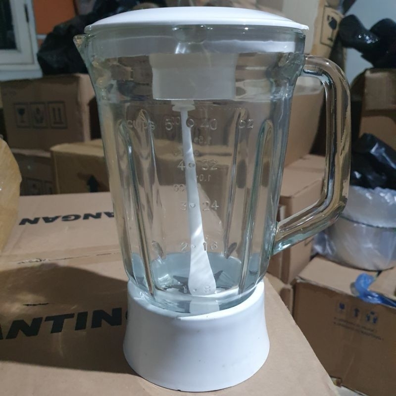 set gelas blender philips cucina hr 1741 hanya gelas tidak dengan mesin