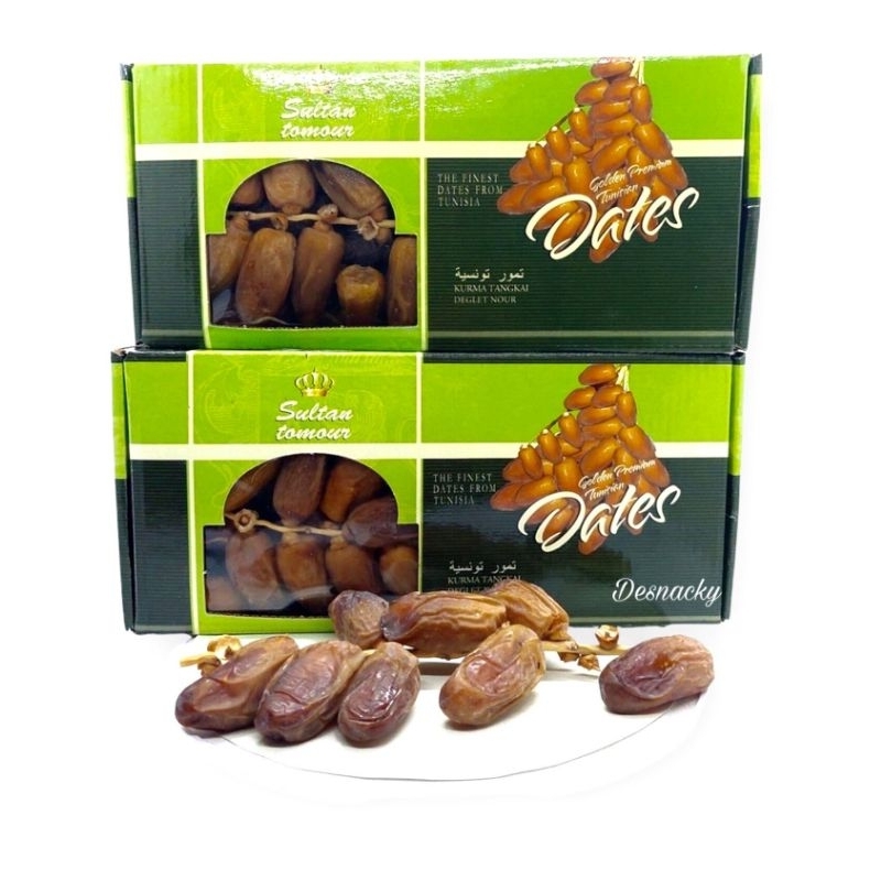 Kurma Tunisia Tangkai Premium Kemasan 500 gram