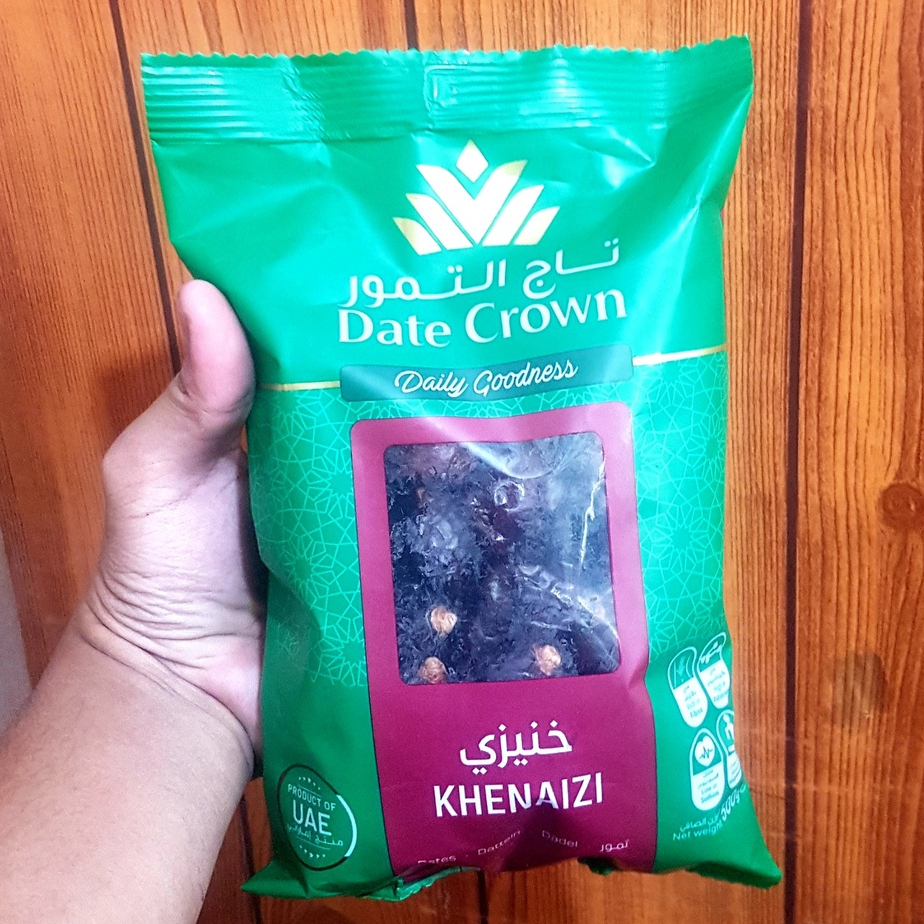 

kurma DATE CROWN KHENAIZI 500 gr - DATE CROWN DAILY GOODNESS KHENAIZI KEMASAN 500 GRAM