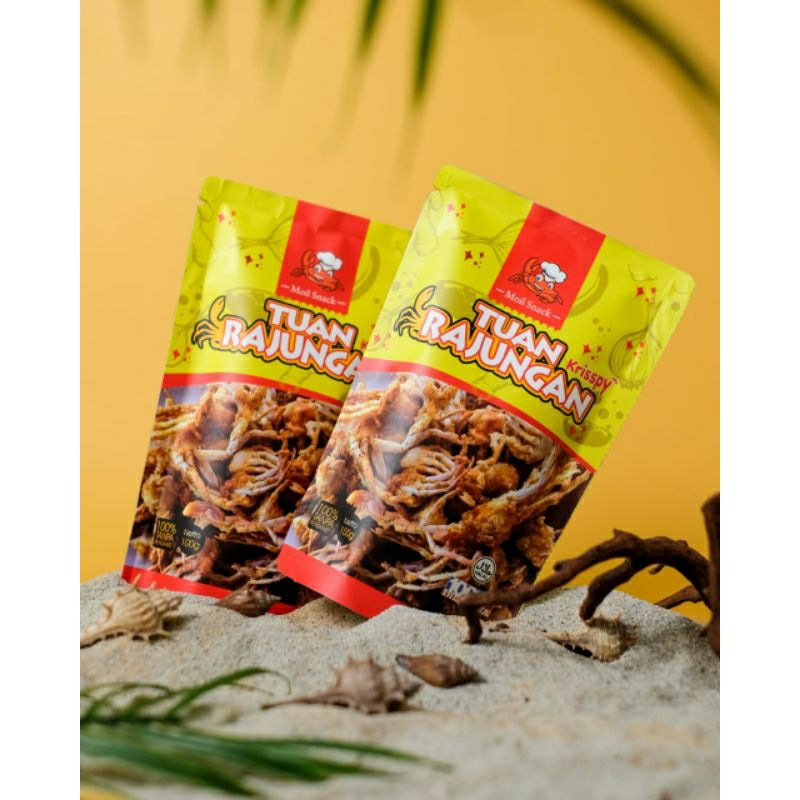 

PAKET HEMAT 2 PCS SNACK VIRAL BABY CRAB TUAN RAJUNGAN 40 GRAM