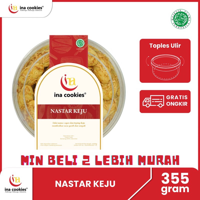 

Nastar Keju INA Cookies Reguler