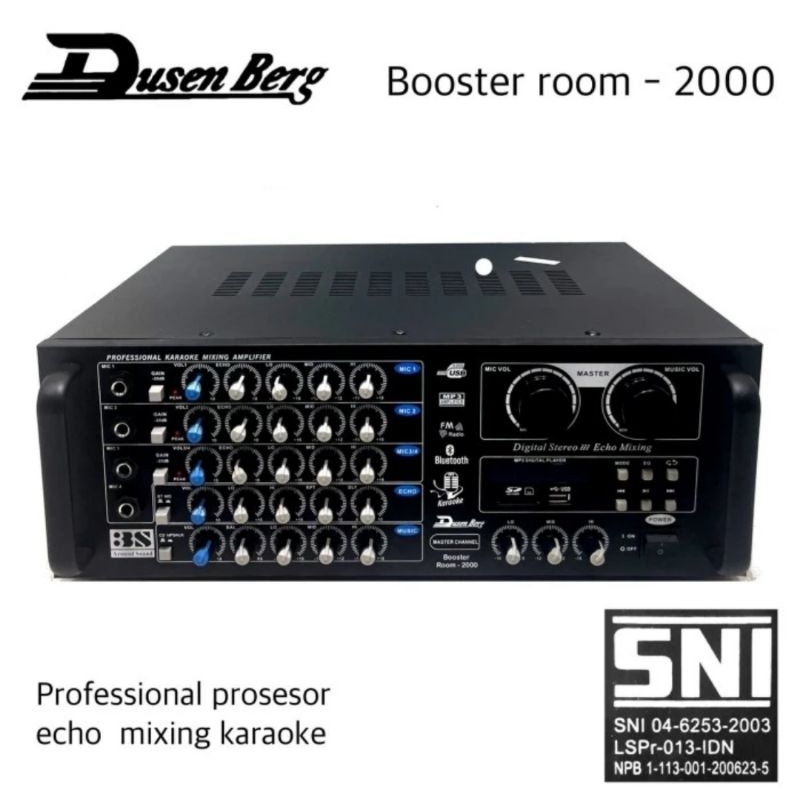 Paket Sound Conference 4 Speaker BMB / 8 Unit Mic Meja Wireless /Amplifier Bluetooth