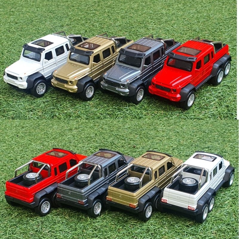 Mainan Diecast Models Car 1:32 Miniatur Mobil Jeep Hummer Mercedes Benz Die-cast Mobil Mobilan Metal Alloy