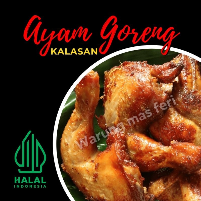 

ayam goreng empuk non msg tanpa pengawet makanan
