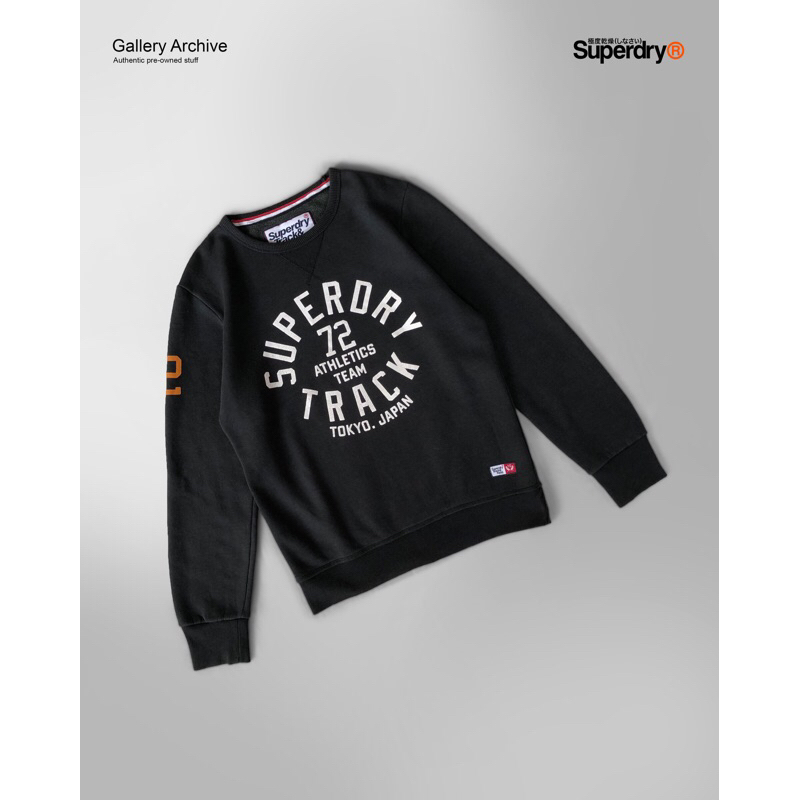 Superdry - Track Tokyo 72 Athletics Sweatshirts Preloved Sweater Original