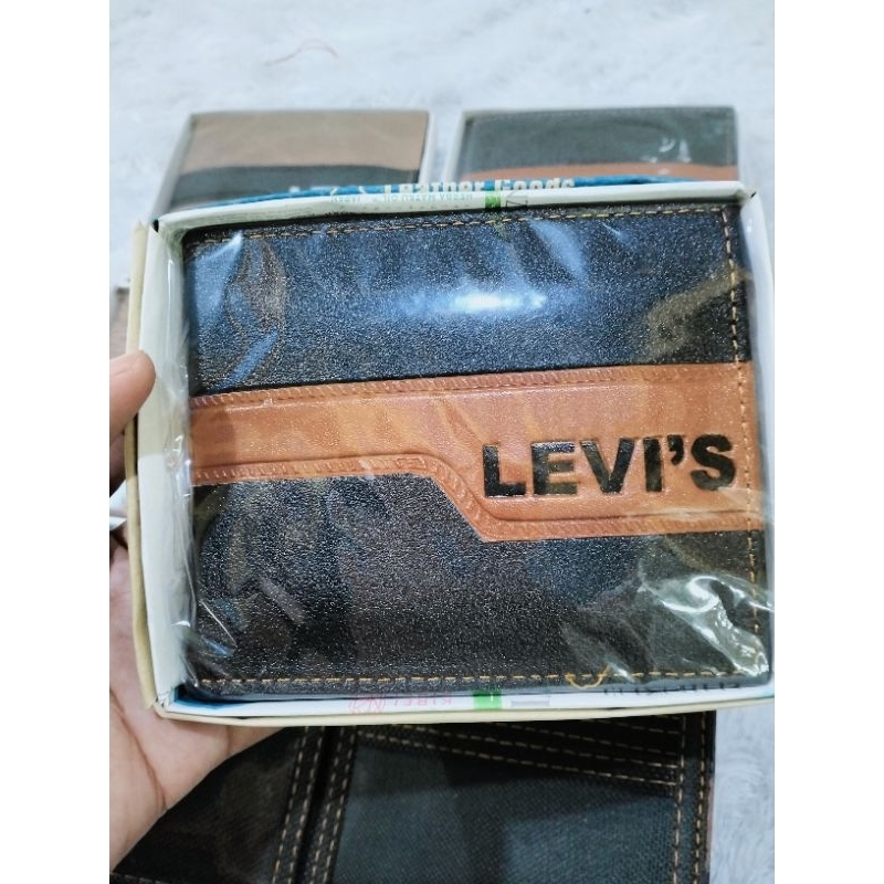 Dompet pria lipat / dompet kulit / dompet pria 2in1