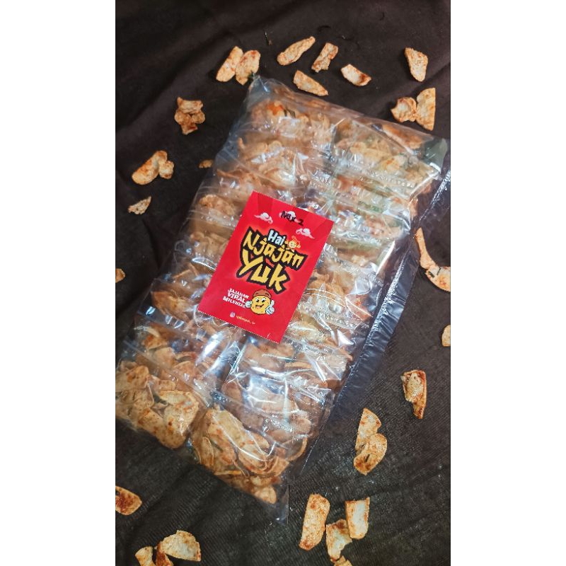 

Basreng Kriuk Daun Jeruk Kemasan Pack