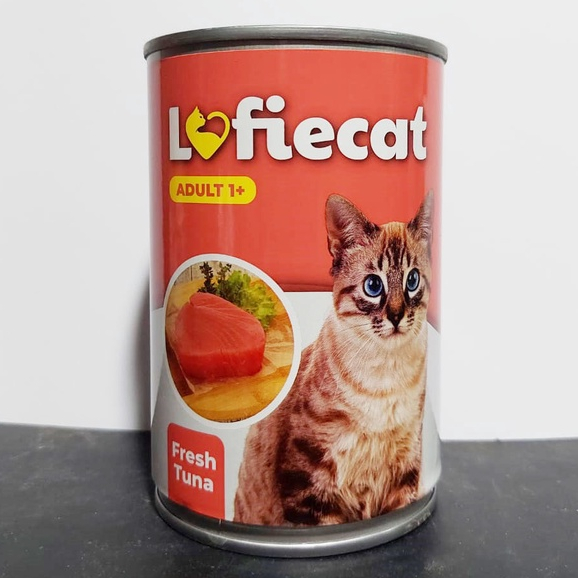 MAKANAN BASAH KALENG KUCING LOFIECAT 400 GR