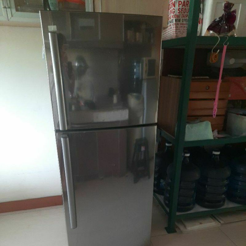 JUAL KULKAS RUSAK SECOND BEKAS SAMSUNG 2 PINTU