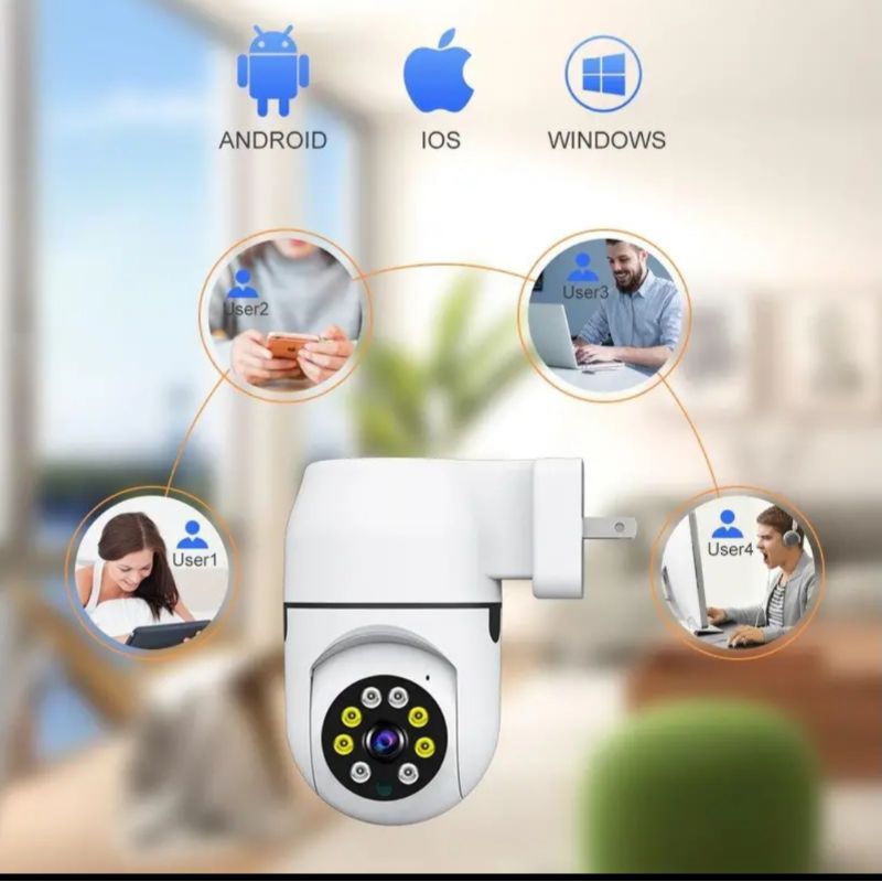 IP CAMERA CCTV OUTDOOR WIFI WIRELESS V380 8MP FULL HD 1080P