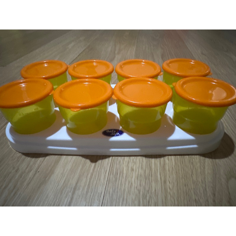 kontener tepak kecil untuk simpan mpasi di frezer