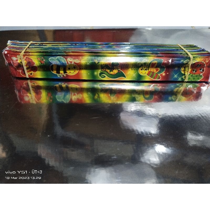 

penggaris ukuran kecil isi 100pcs grosir