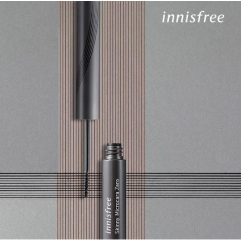 Innisfree - Skinny Microcara Zero No.1 Black 3.5G