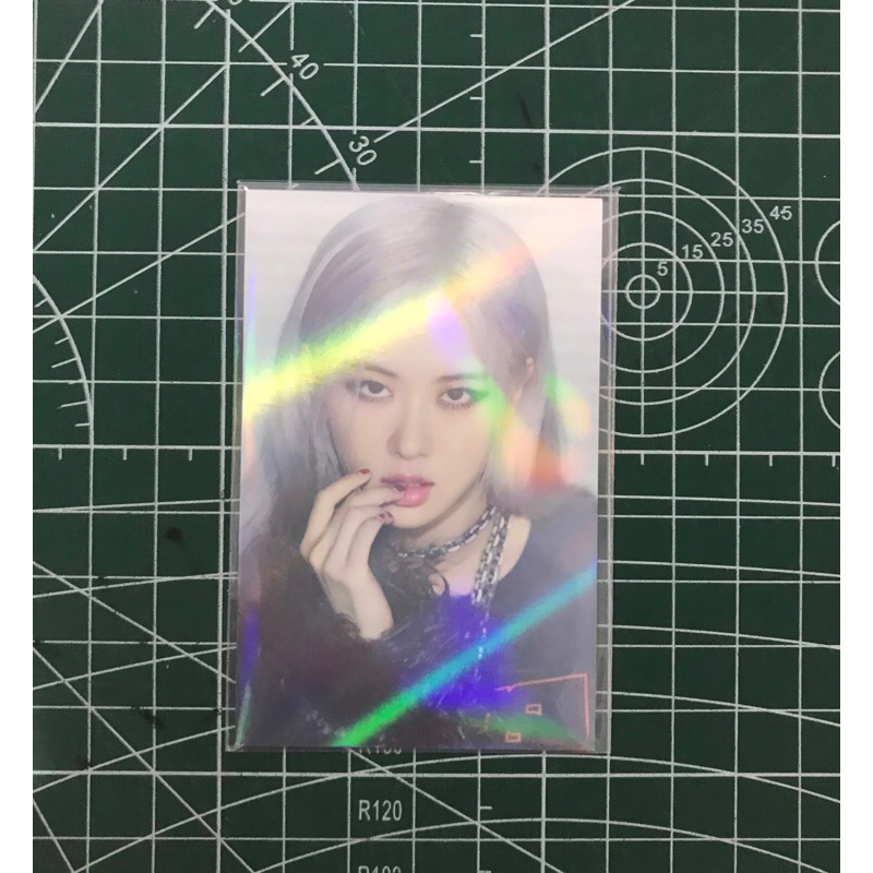 photocard rose withdrama the album