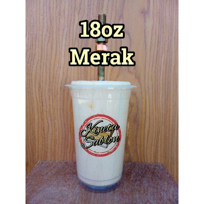Moulding gelas cup uk 18oz merk Merak