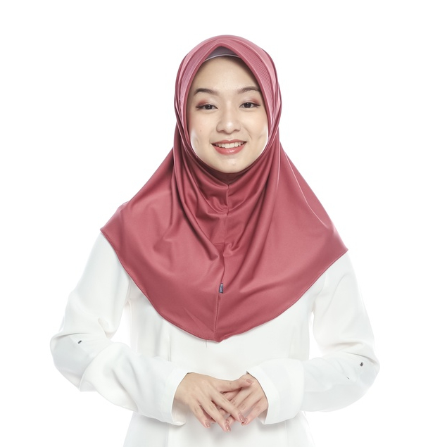 HIJAB BERGO HAMIDAH S BAHAN JERSEY SUPER LEMBUT/HIJAB BERGO OLAHRAGA HAMIDAH