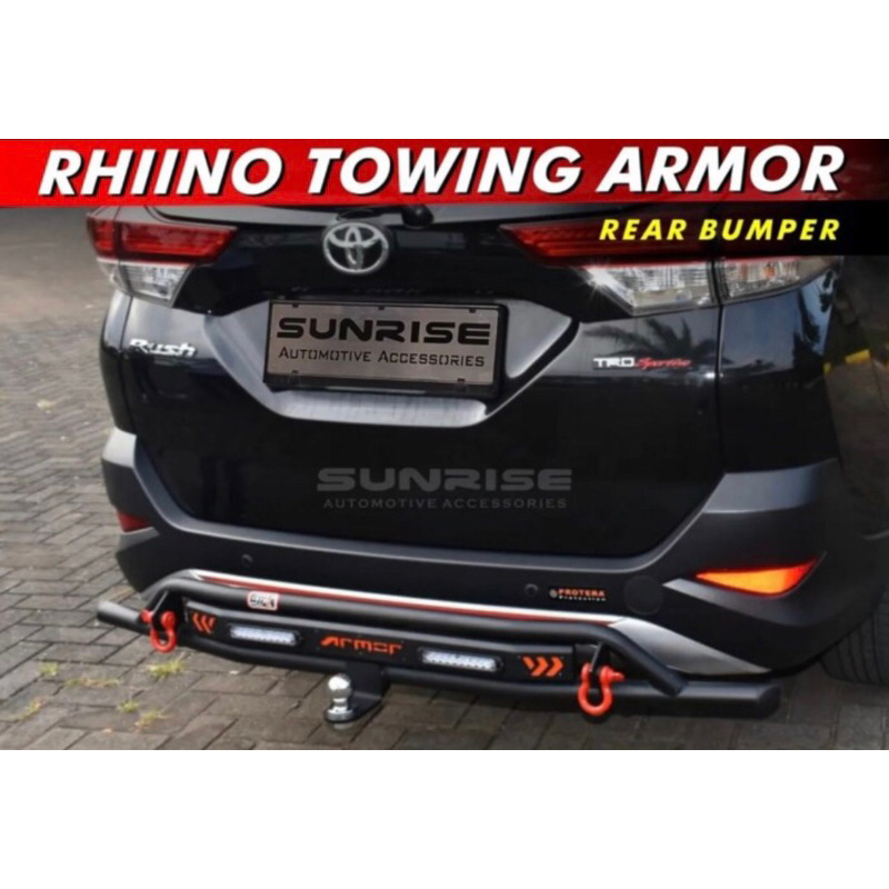 BUMPER RHINO TOWING ARMOR RUSH / TERIOS 2018-2022 KUALITAS SUPER