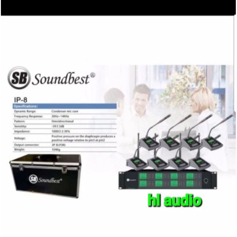 MIC MEJA SOUNDBEST IP-8 ORIGINAL