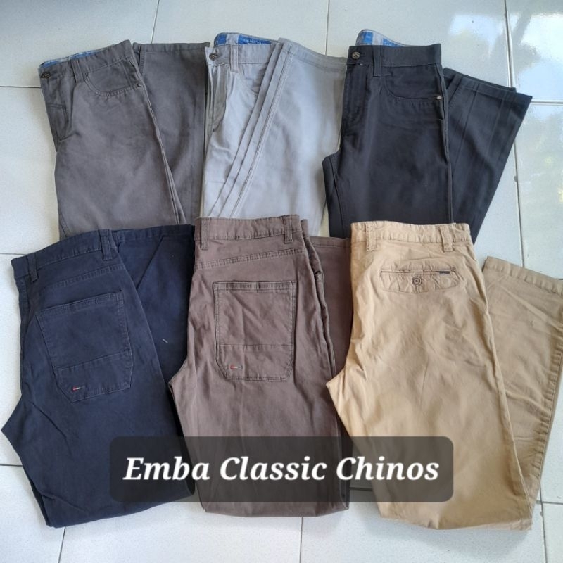 Celana Panjang Chinos Emba Classic