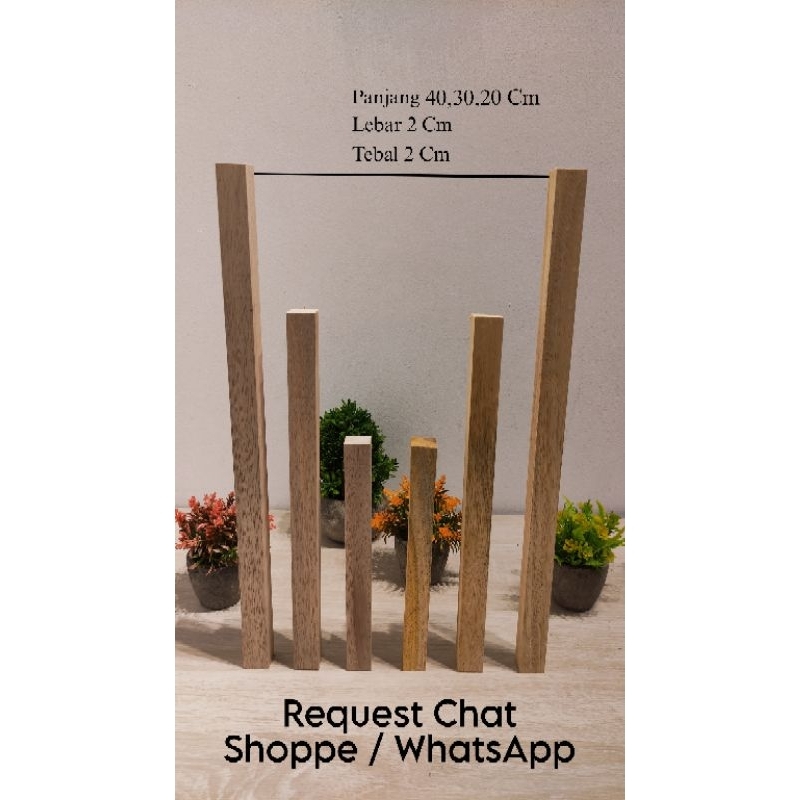 PROMO Kayu Batangan Bayur / Mahoni (100% bukan barang bekas pakai)