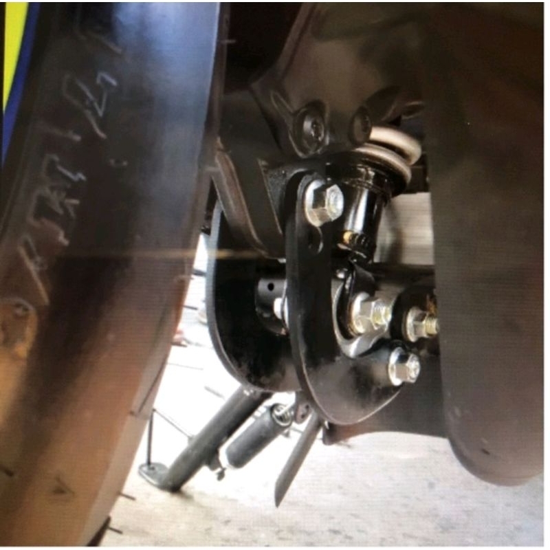 Lowering xsr155 penurun shock xsr155 perendah shock yamaha xsr155