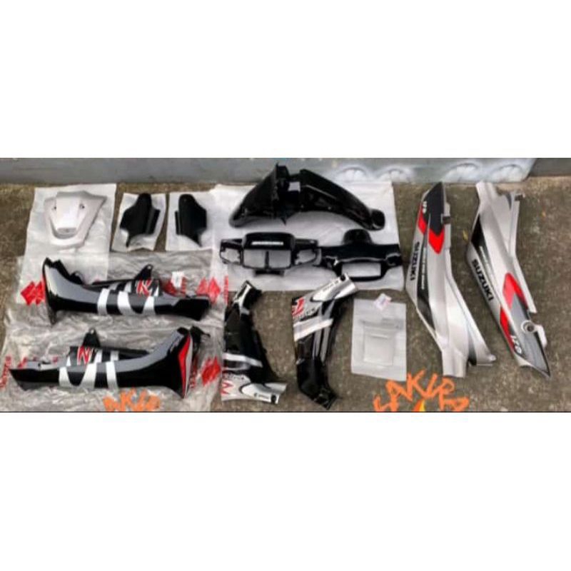 cover body full set halus Satria 2 tak lumba