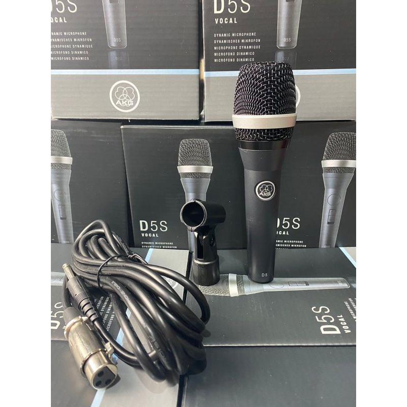 Microphone AKG D5S D 5 mic kabel legendary