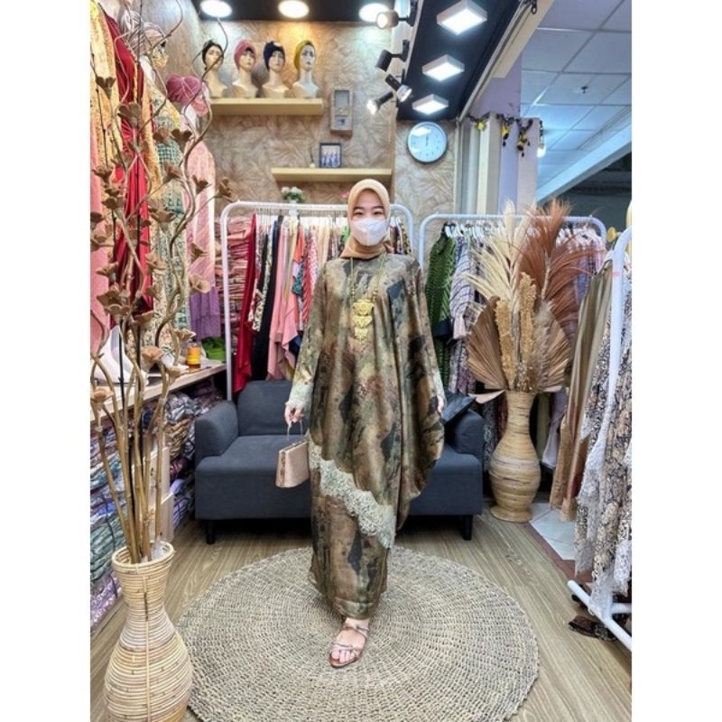 Baju Kondangan Wanita Kekinian | Set Baju Kondangan Mewah Elegan | Setelan Rok Sutra Premium | Dress