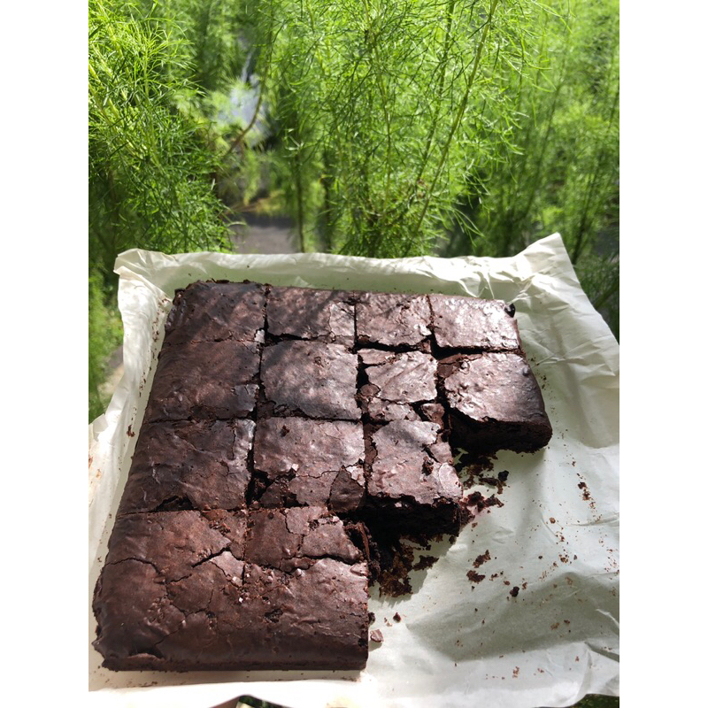 

GLUTEN-FREE CHEWY DARK CHOCOLATE BROWNIE