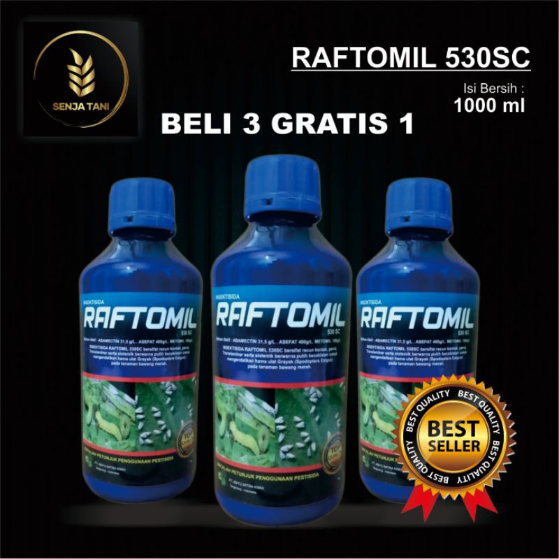 Raftomil insektisida 530 sc 1 liter / promo beli 3gratis 1