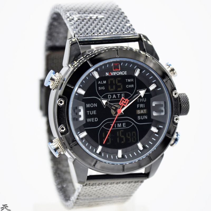 JAM TANGAN PRIA NAVIFORCE 9153 ANALOG ORIGINAL GARANSI RESMI 1 TAHUN