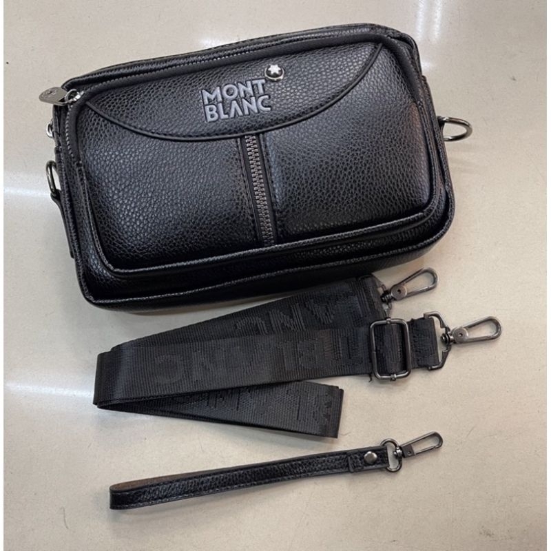 Handbag Slempang Kulit 2 Tali MB Import