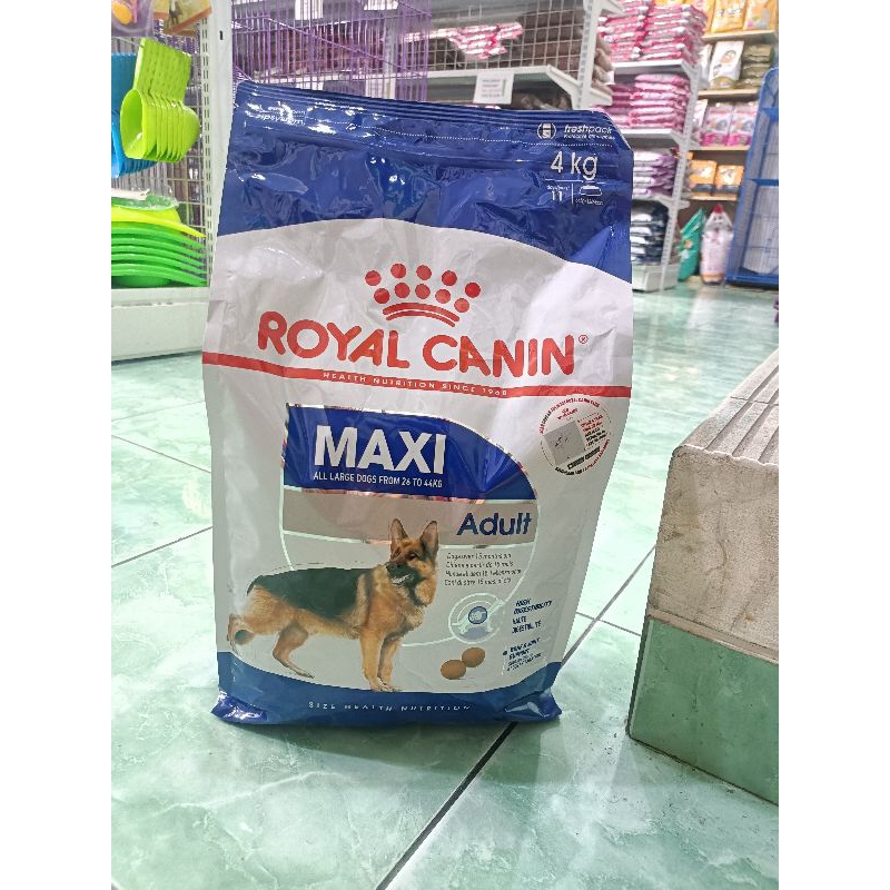 Rc dog Maxi adult 4kg Freshpack/ Royal Canin Maxi adult/ dog food