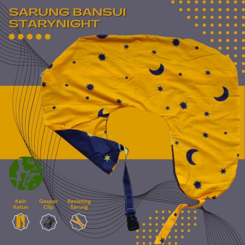 Sarung Basui Nursing Pillow Bantal Menyusui bansui BUNSUI KADO LAHIRAN MURAH TERBAIK - Sarung only 2