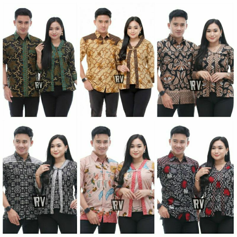 BAJU BATIK WANITA MODERN MONALISA GENES M,L,XL asli PEKALONGAN