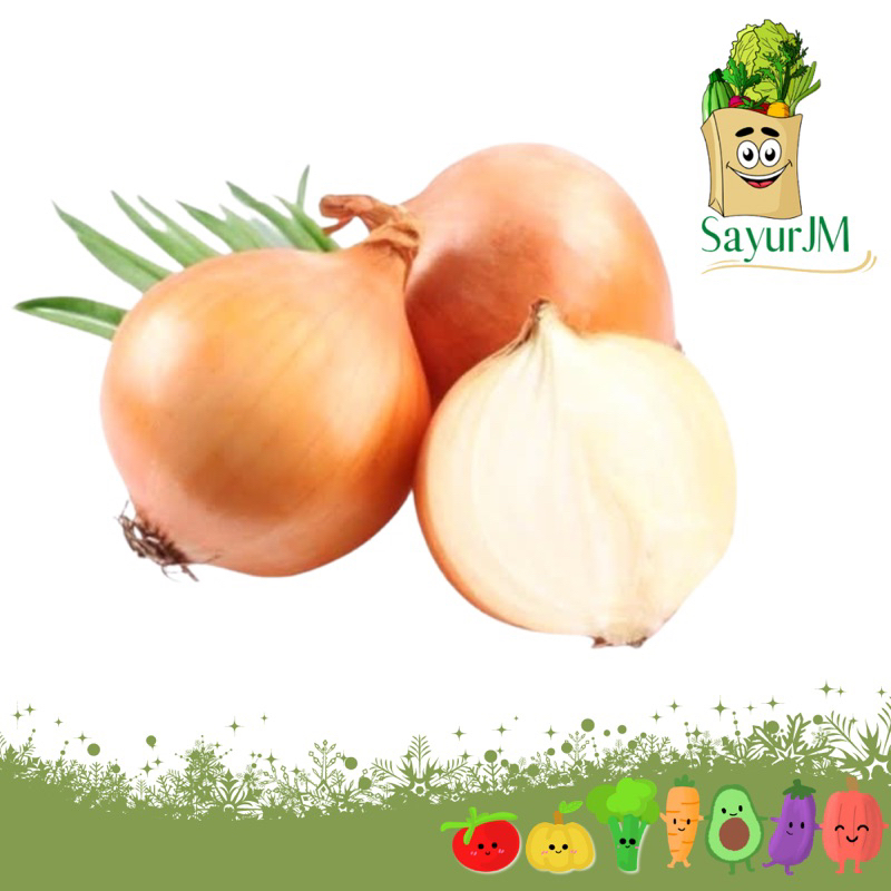 

SayurJM Bawang Bombay 500gr / Sayur Segar / Sayuran Segar / Sayur Murah