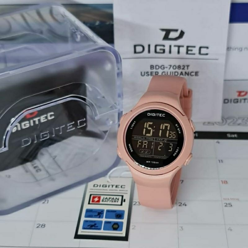 DG 7082 ORIGINAL WATERPROOF TERBARU JAM TANGAN PRIA WANITA BISA COD