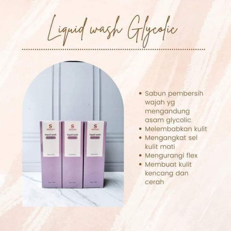 Wash Shineskin/ sabun wajah Shineskin/ wash glicolic / wash normal/ Shineskin skincare