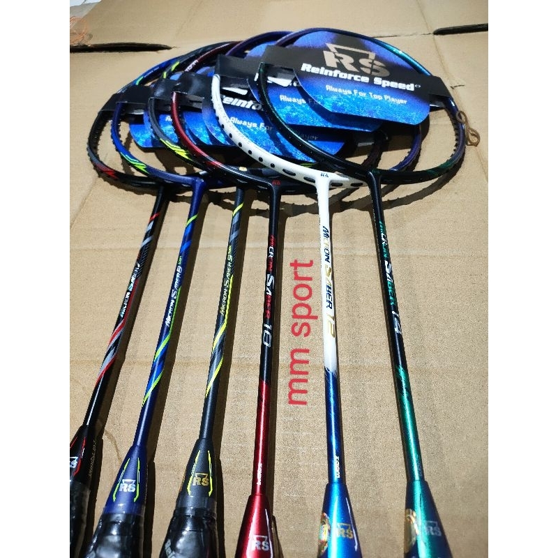 RAKET BADMINTON RS MICRON SABER 7 8 9 10 12 14 ZOOM