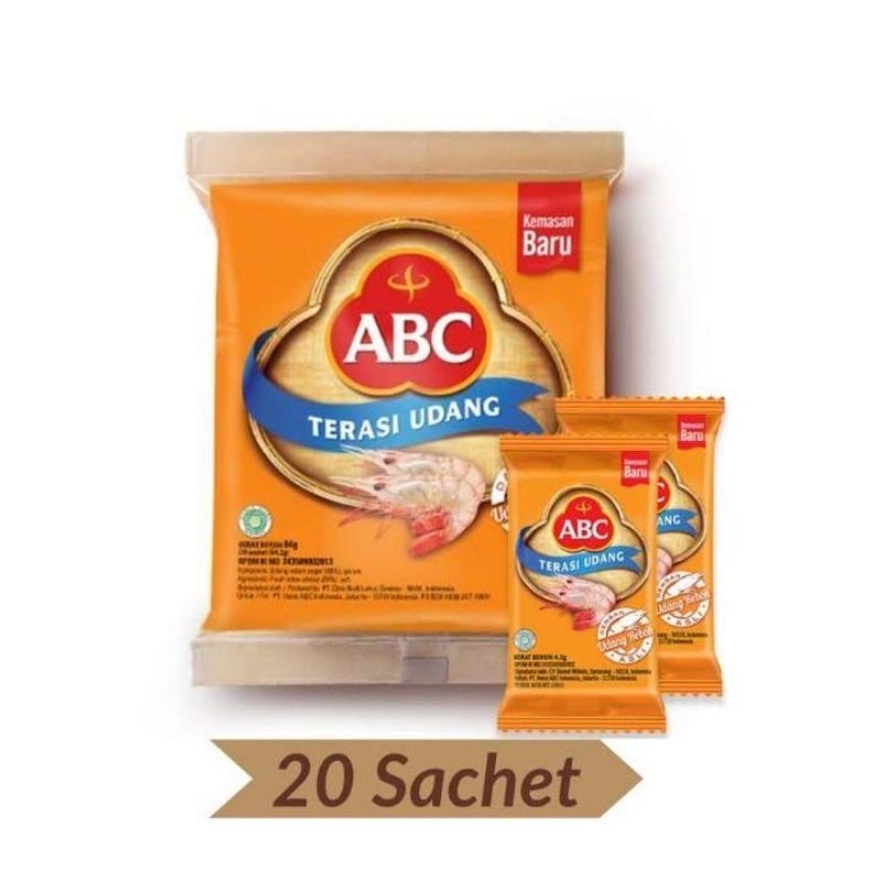 

Abc Terasi Udang 20x4.2g