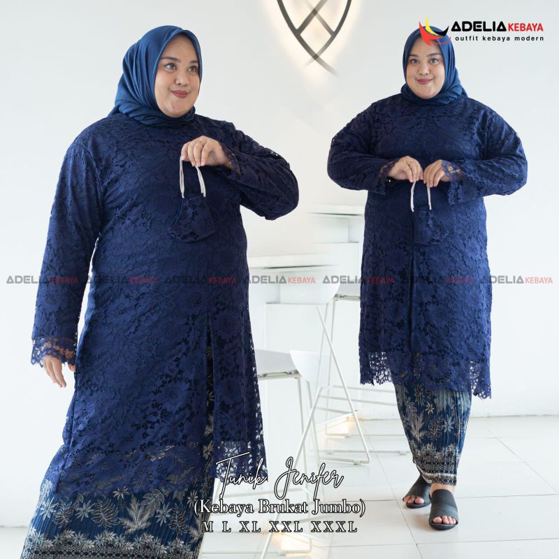 TUNIK JUMBO//SETELAN TUNIK JENIFER//SERAGAM KELUARGA//BAJU PESTA LAMARAN//KEBAYA WISUDA//BAJU LEBARAN//KEBAYA MODERN//KEBAYA ORIGINAL//KODE ADK