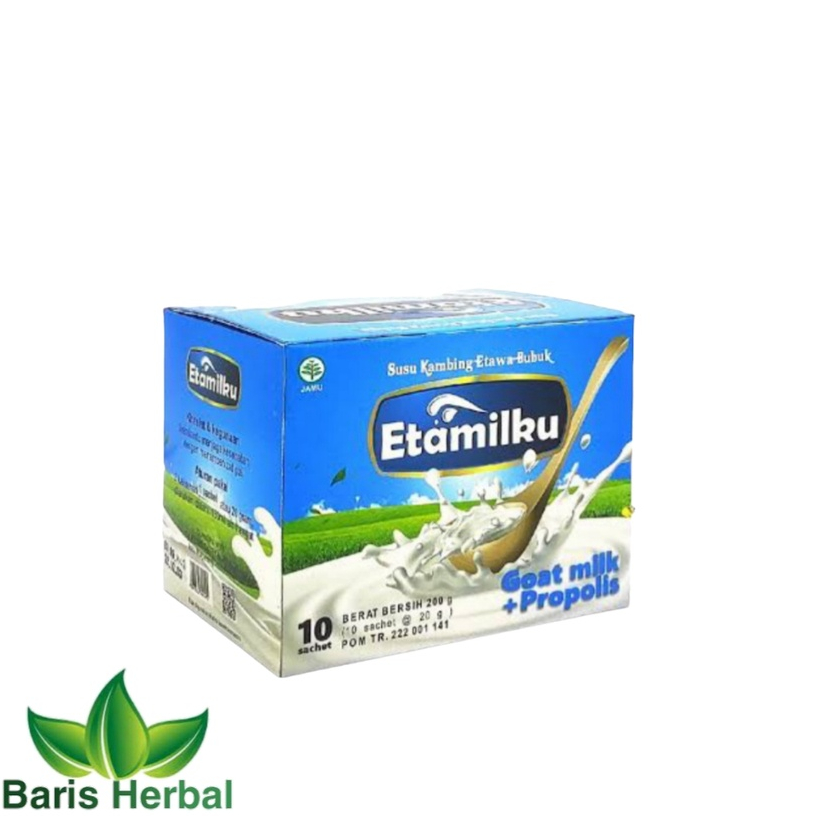 

Etamilku | Susu kambing Etawa Bubuk | Goat Milk Propolis Madu | Etamilku Susu Kambing