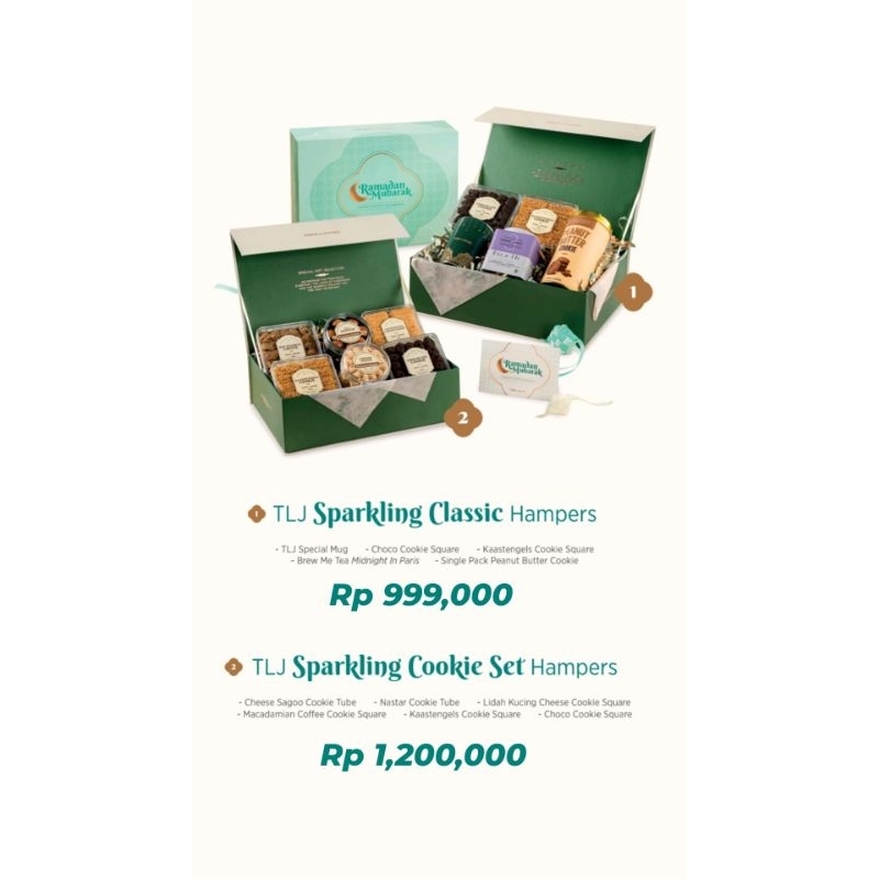 

TLJ - Gift - Sparkling Classic Hampers Eid Mubarak / Lebaran 2023