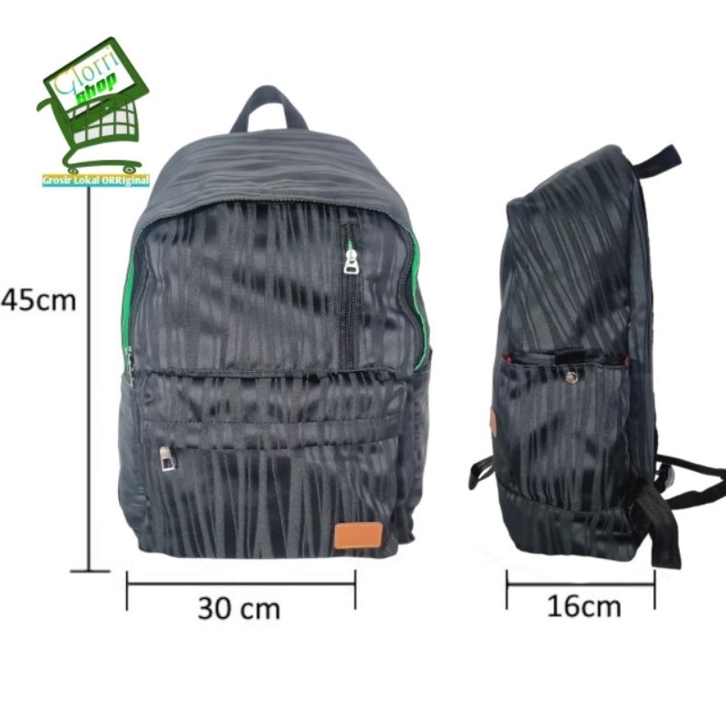 Tas Ransel Pria RDN 015 Distro Bandung Ransel Punggung Backpack Cowok Keren Sek BRAN NB-Tp F7B55RAPO