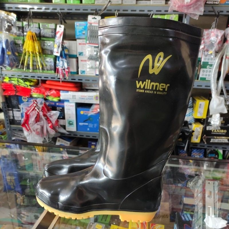sepatu boot WILMER panjang (35cm)/sepatu kebun panjang