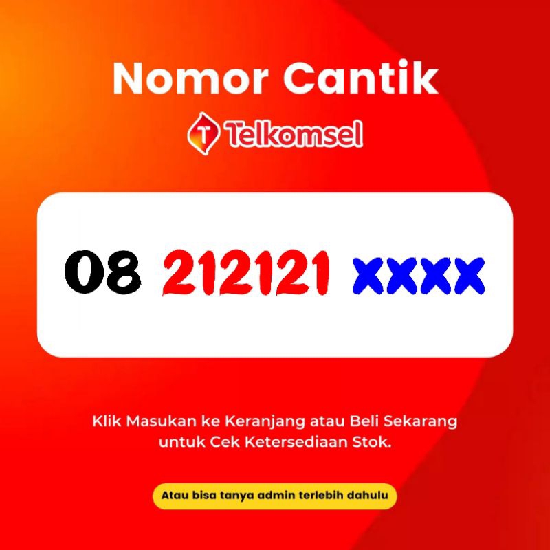 Nomor Cantik Simpati Nomer Kartu Perdana Telkomsel. No hp 212121 21 21 21