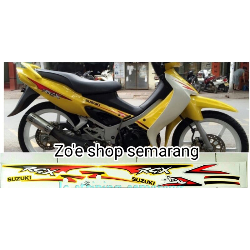striping suzuki rgx 120 kuning malaysia